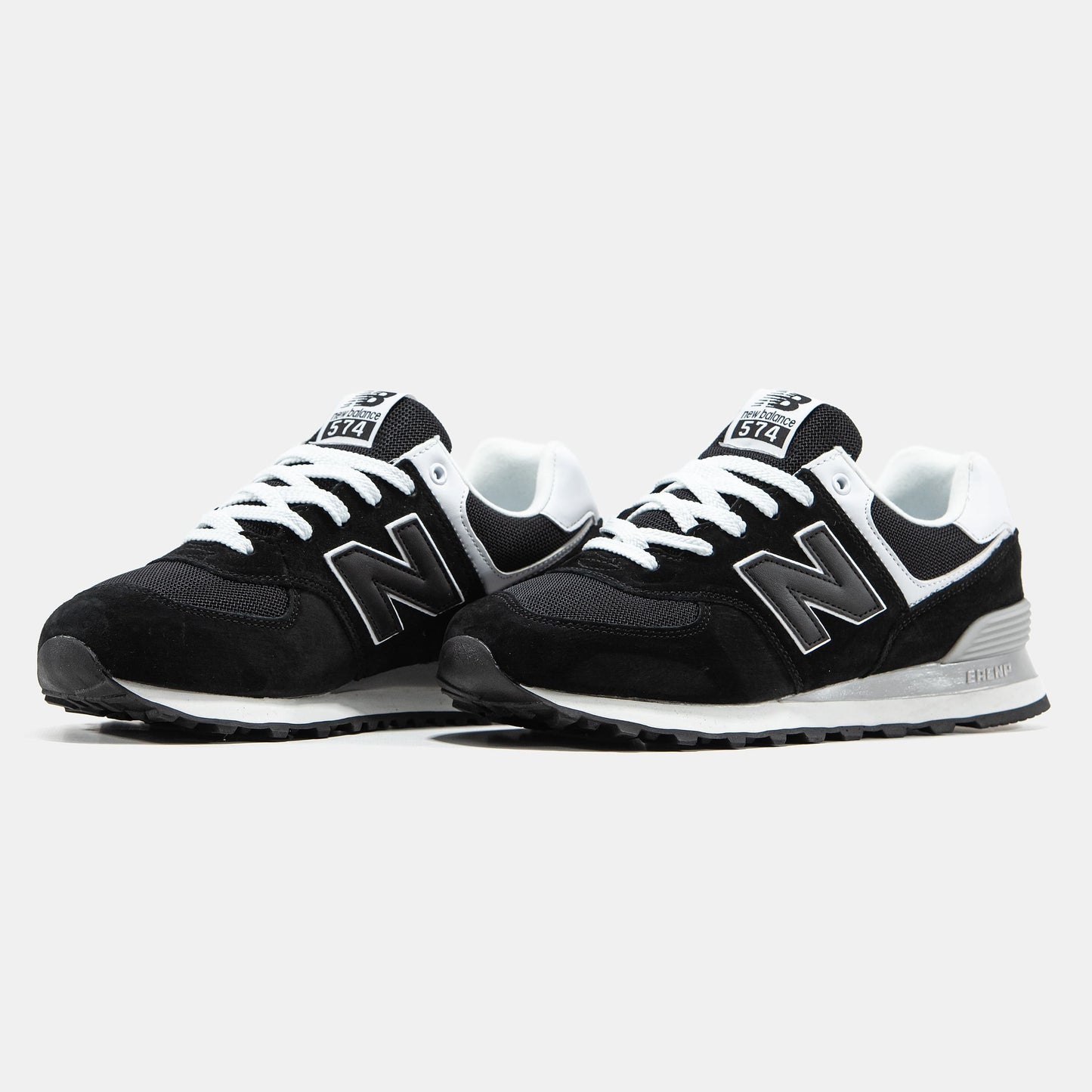 New Balance 574 Black White