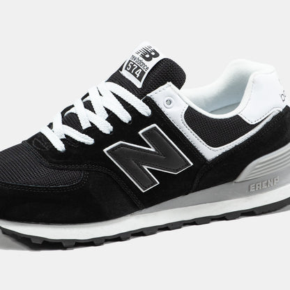 New Balance 574 Black White