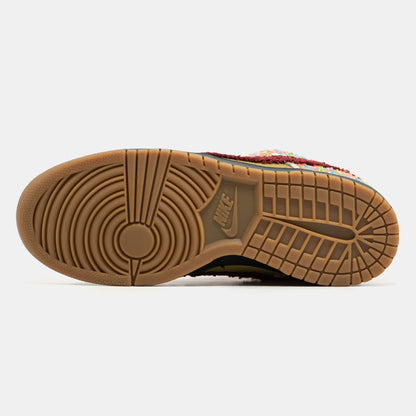 Nike SB Dunk Low Panda-Monium Olive Orange