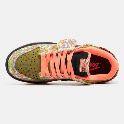 Nike SB Dunk Low Panda-Monium Olive Orange