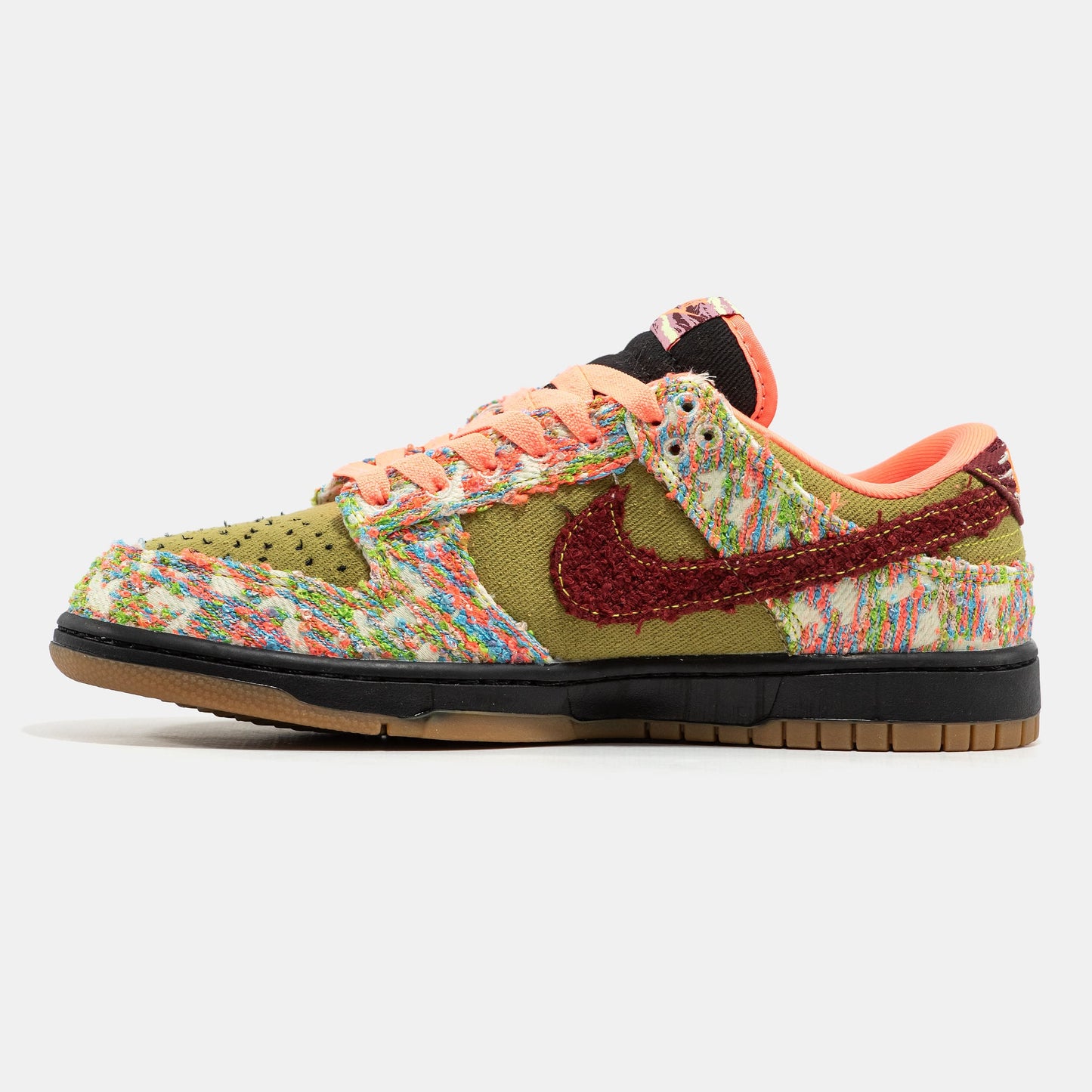 Nike SB Dunk Low Panda-Monium Olive Orange