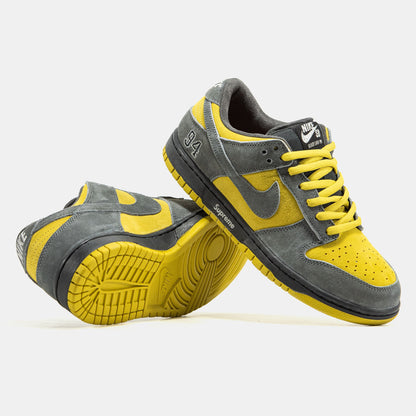 Nike SB Dunk Low x Supreme Grey Yellow