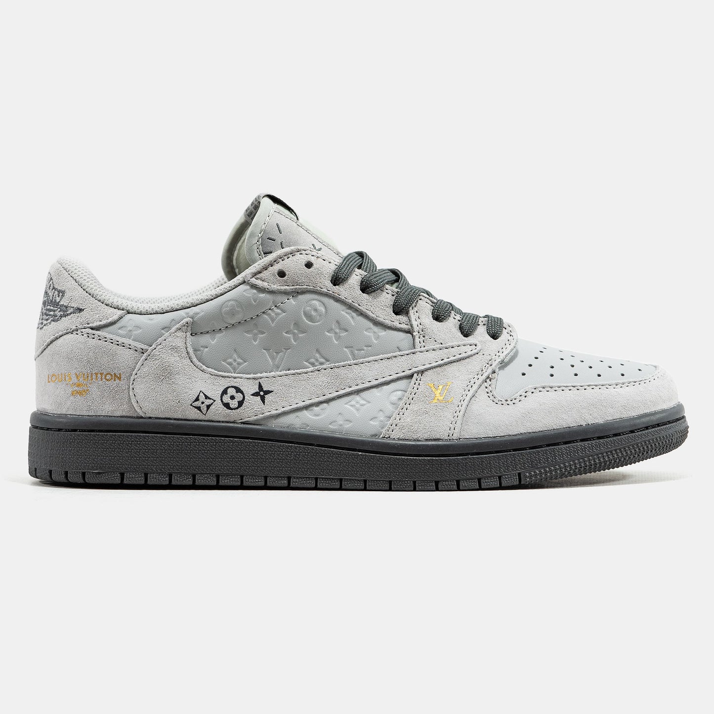 Nike Air Jordan 1 Low x Travis Scott x Louis Vuitton Grey