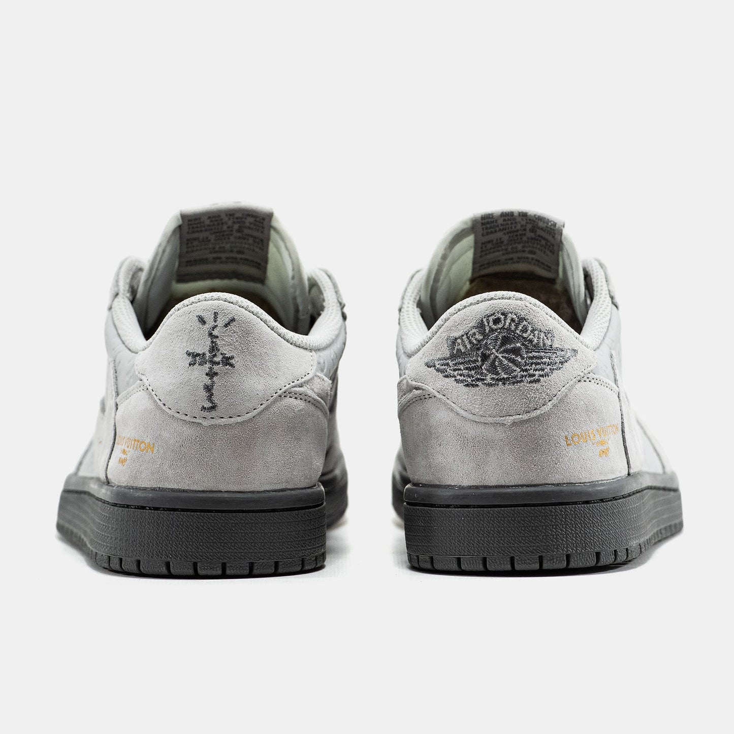 Nike Air Jordan 1 Low x Travis Scott x Louis Vuitton Grey