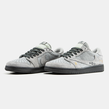 Nike Air Jordan 1 Low x Travis Scott x Louis Vuitton Grey