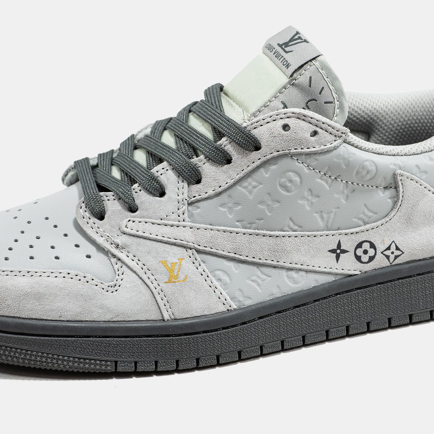 Nike Air Jordan 1 Low x Travis Scott x Louis Vuitton Grey