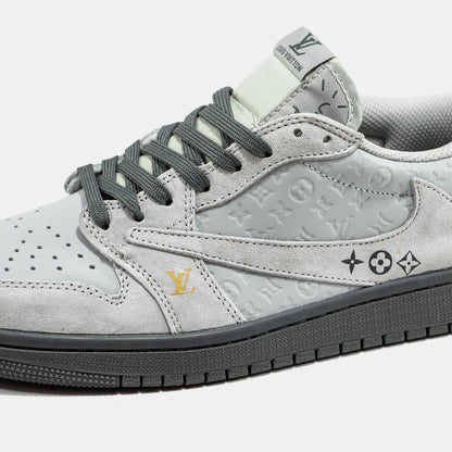 Nike Air Jordan 1 Low x Travis Scott x Louis Vuitton Grey