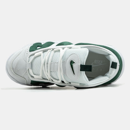 Nike Air More Uptempo Low White Green