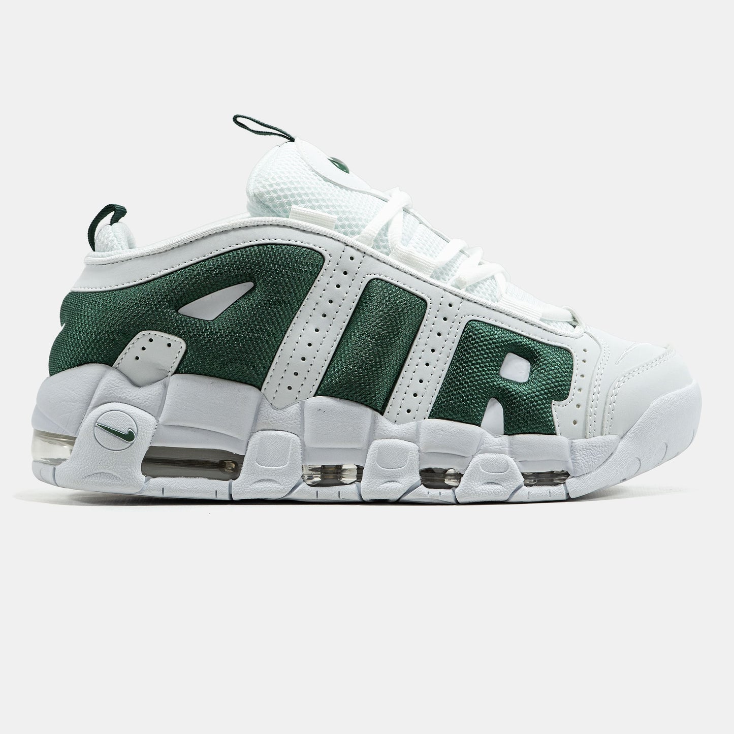 Nike Air More Uptempo Low White Green