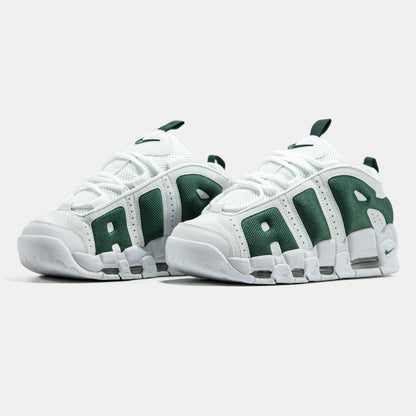 Nike Air More Uptempo Low White Green