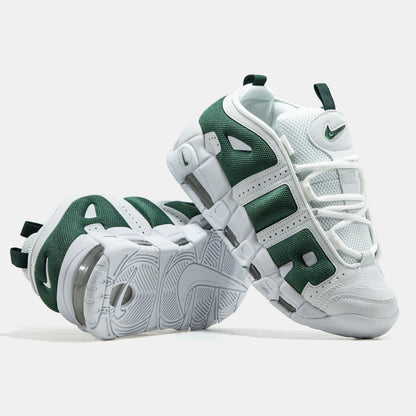 Nike Air More Uptempo Low White Green