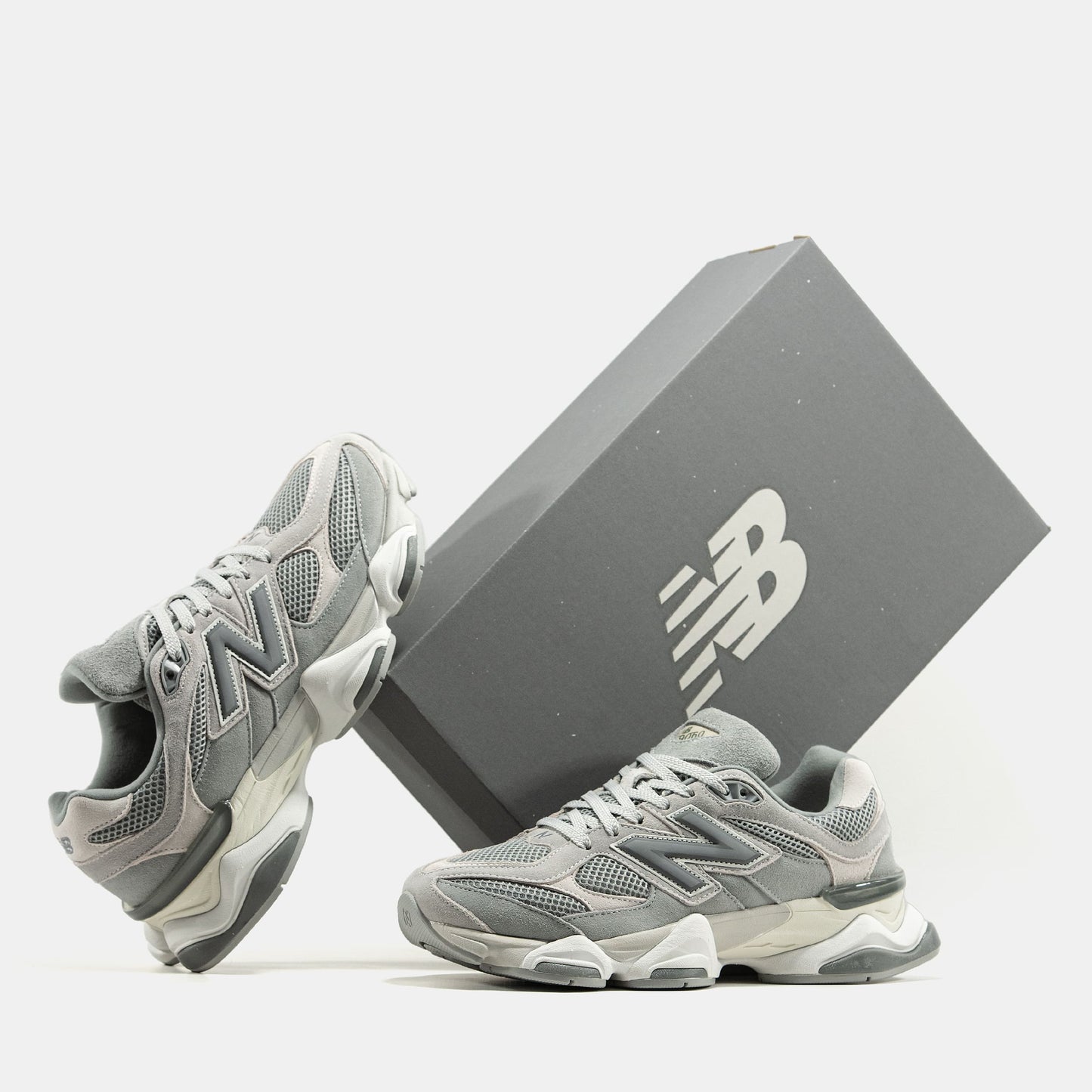 New Balance 9060 Grey Suede