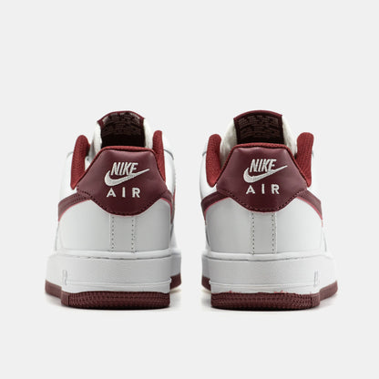 Nike Air Force 1 Low White Burgundy
