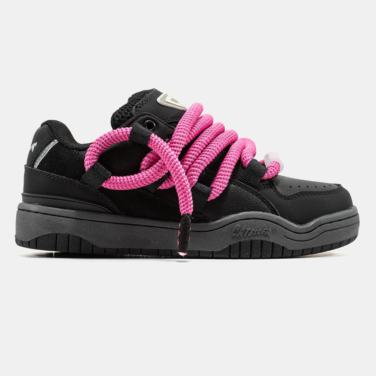 Cat & Sofa Dreadlocks Black Pink
