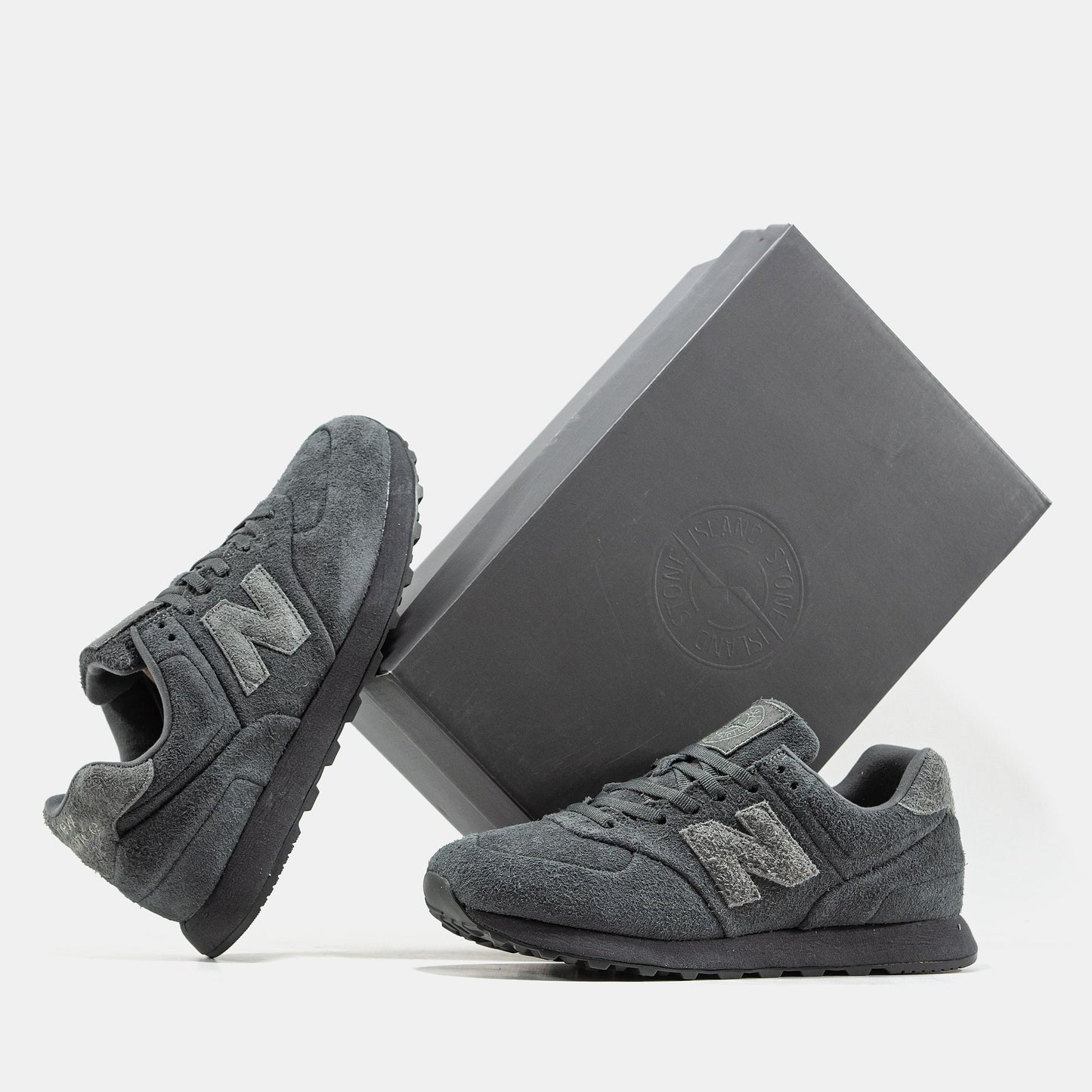 New Balance 574 x Stone Island All Grey