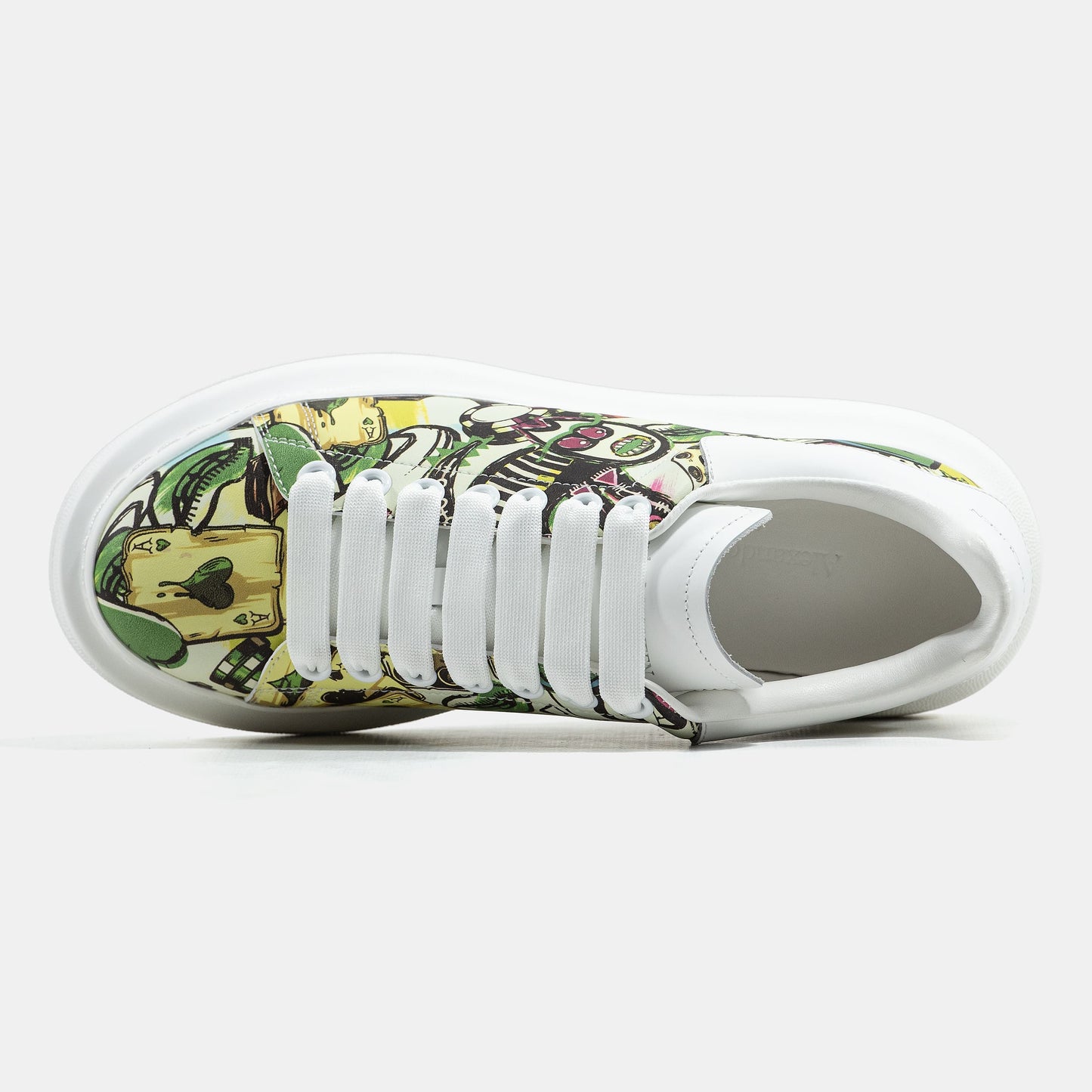 Alexander McQueen Card Multicolor Yellow White