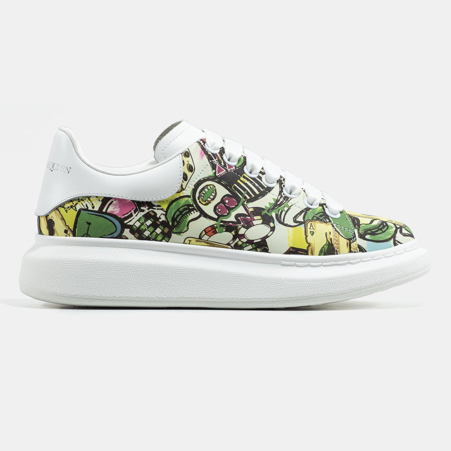 Alexander McQueen Card Multicolor Yellow White