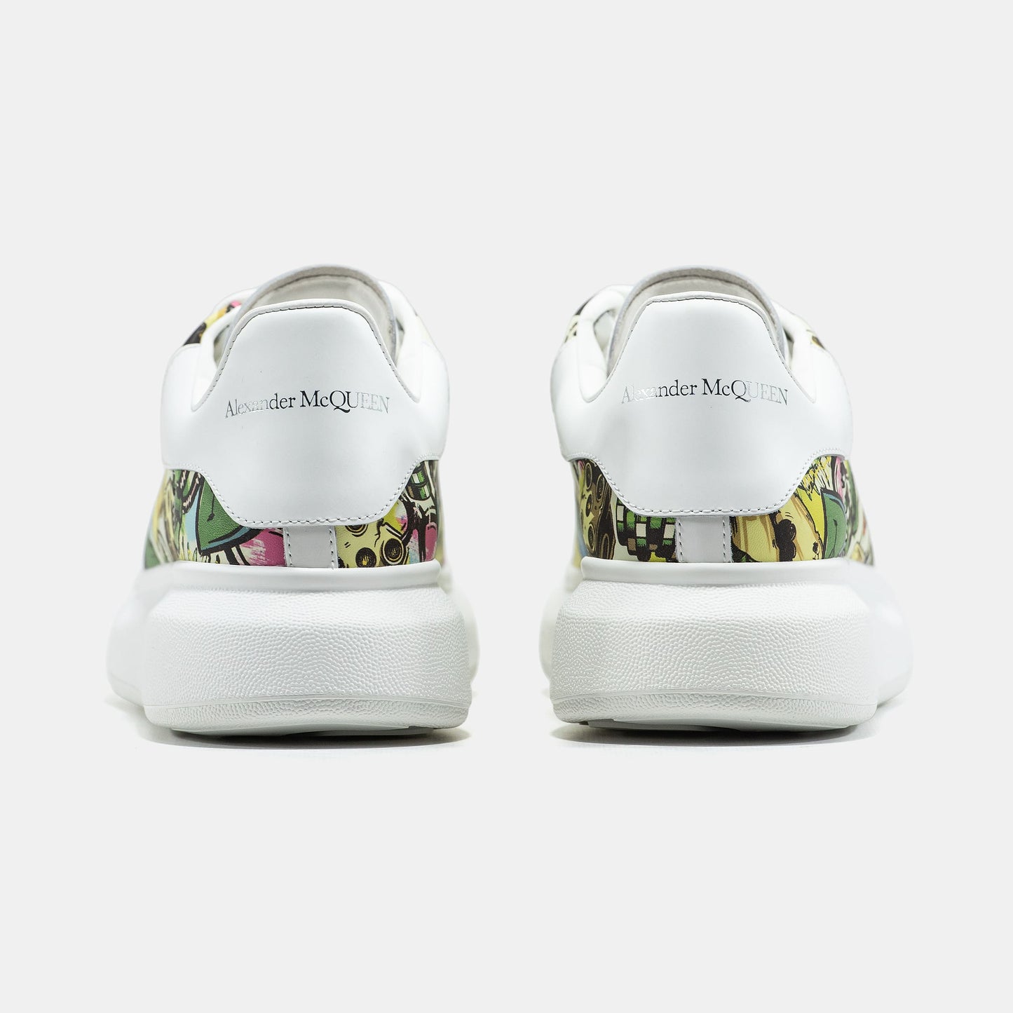 Alexander McQueen Card Multicolor Yellow White