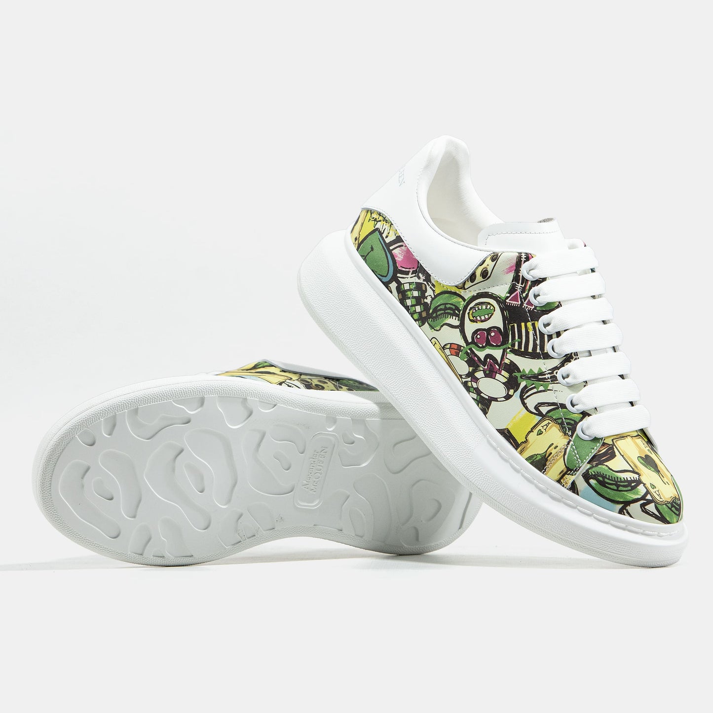 Alexander McQueen Card Multicolor Yellow White