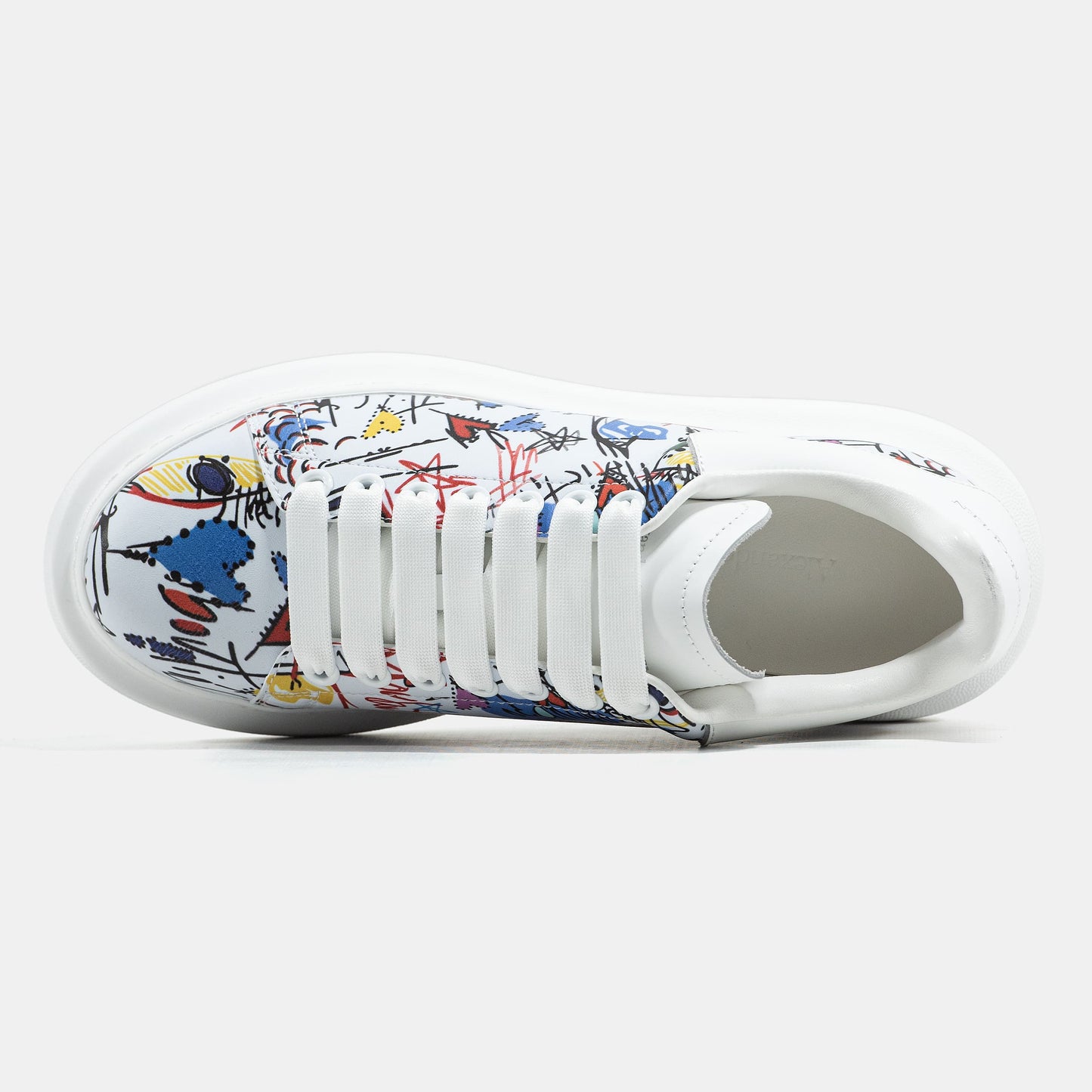 Alexander McQueen Custom White Grey