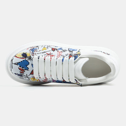 Alexander McQueen Custom White Grey