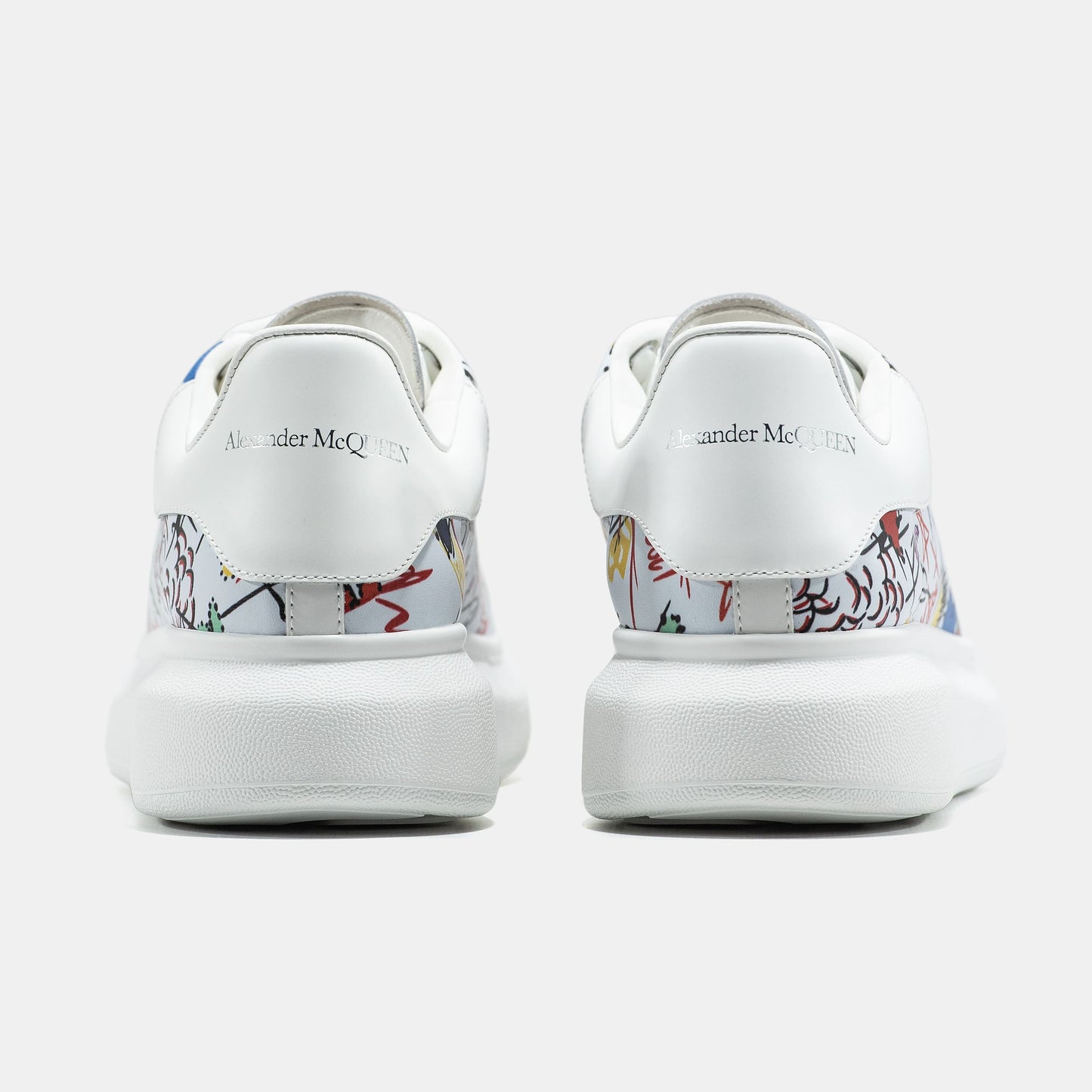 Alexander McQueen Custom White Grey