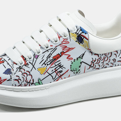 Alexander McQueen Custom White Grey