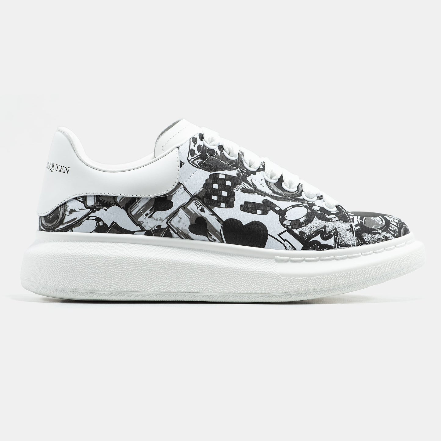 Alexander McQueen Custom Black White