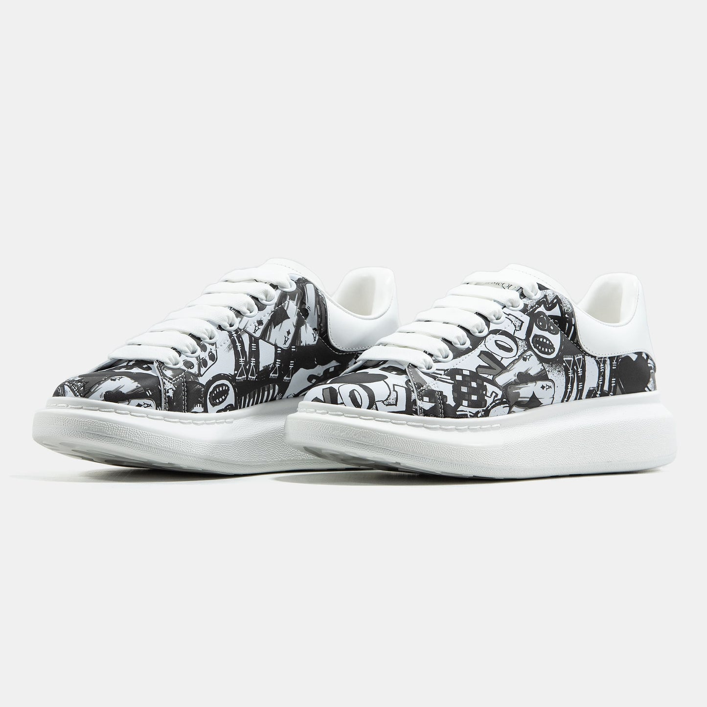 Alexander McQueen Custom Black White