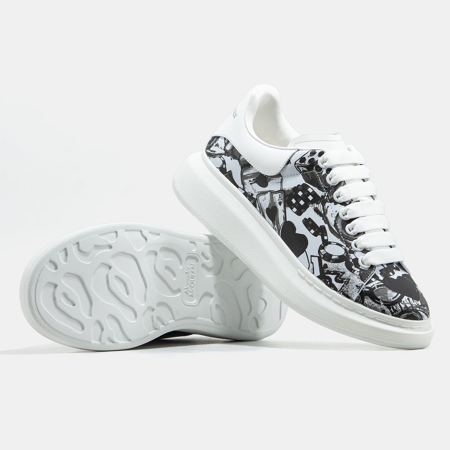 Alexander McQueen Custom Black White