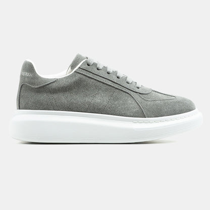 Alexander McQueen Grey White Suede