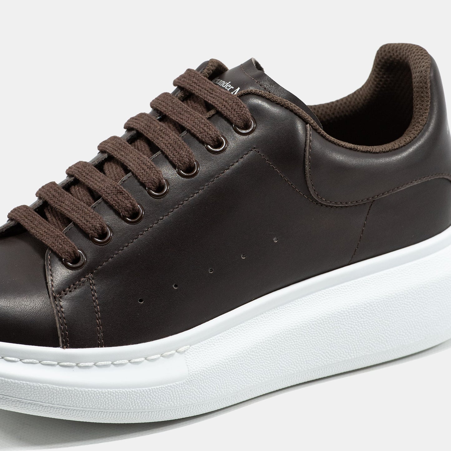 Alexander McQueen Brown Leather