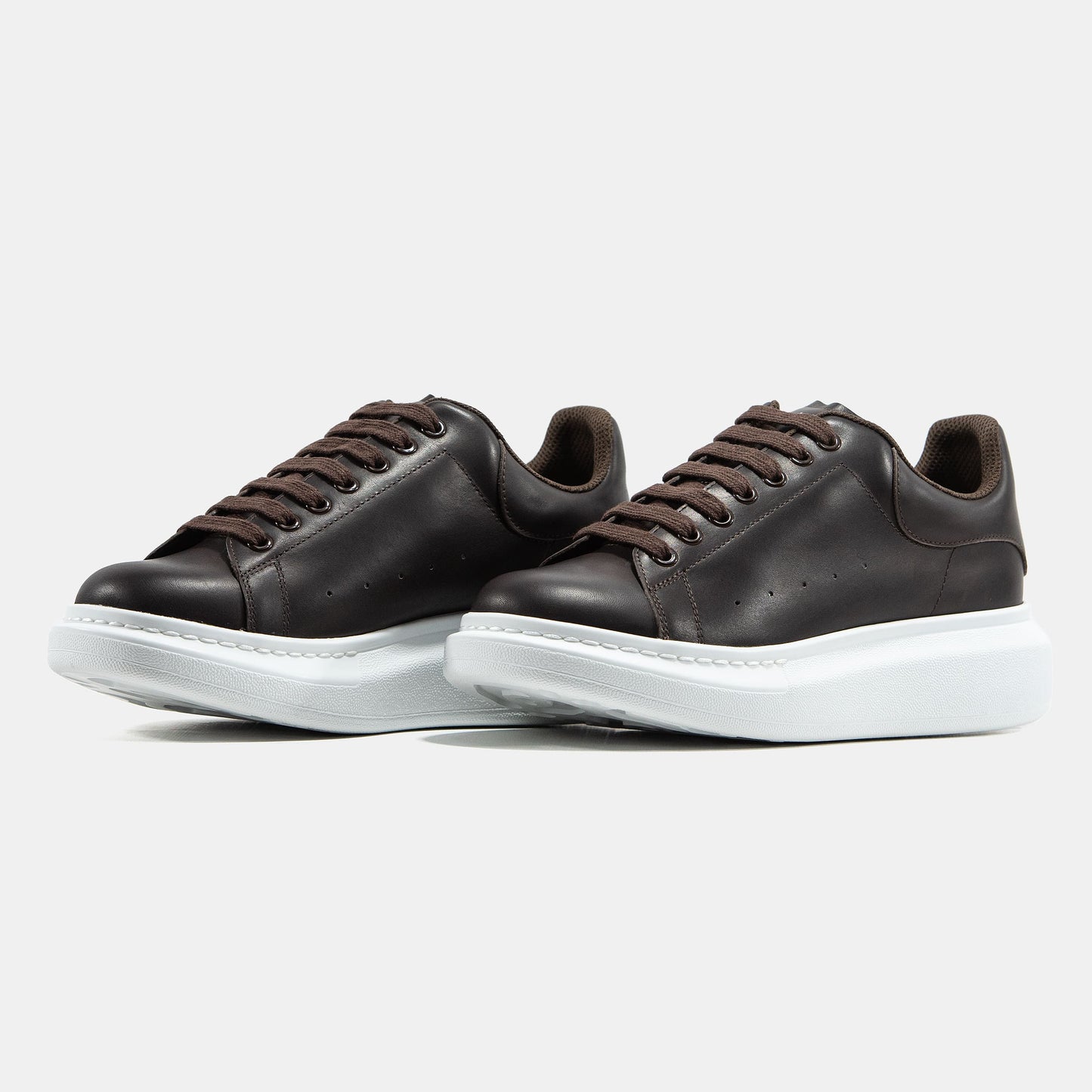 Alexander McQueen Brown Leather
