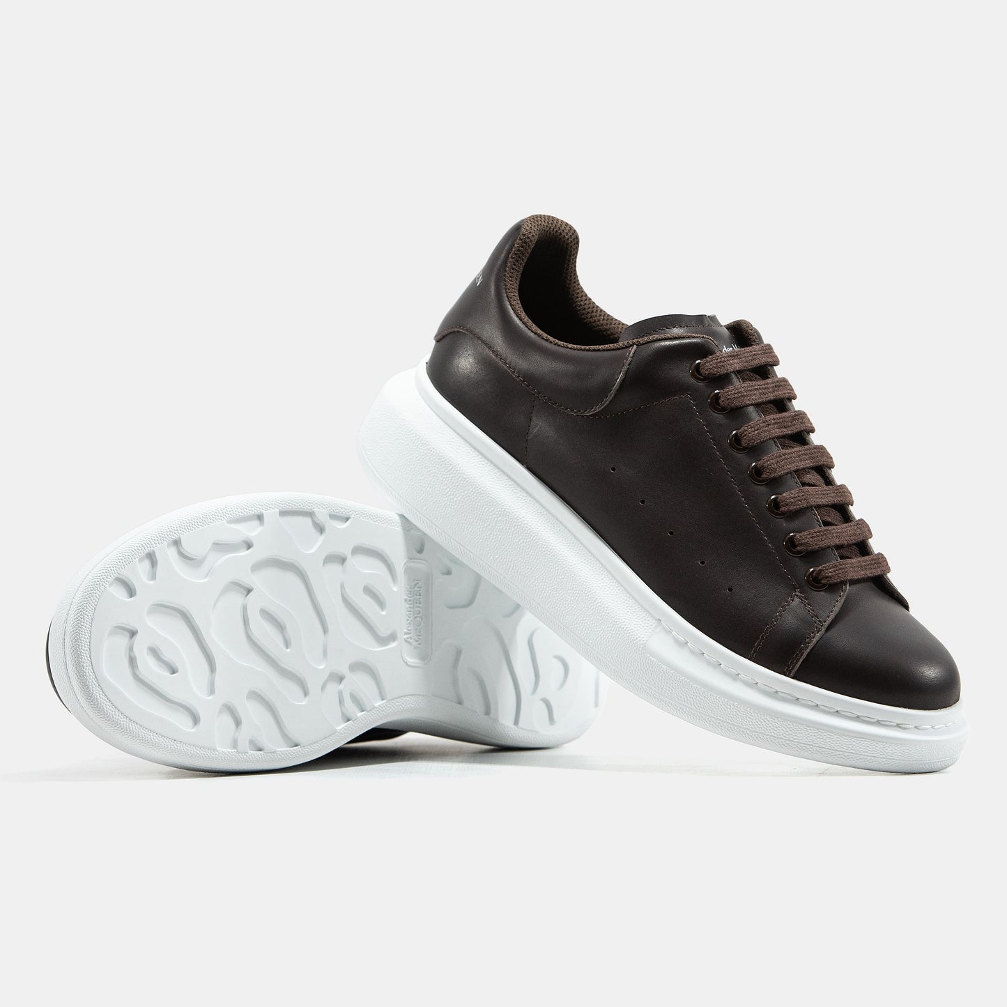 Alexander McQueen Brown Leather