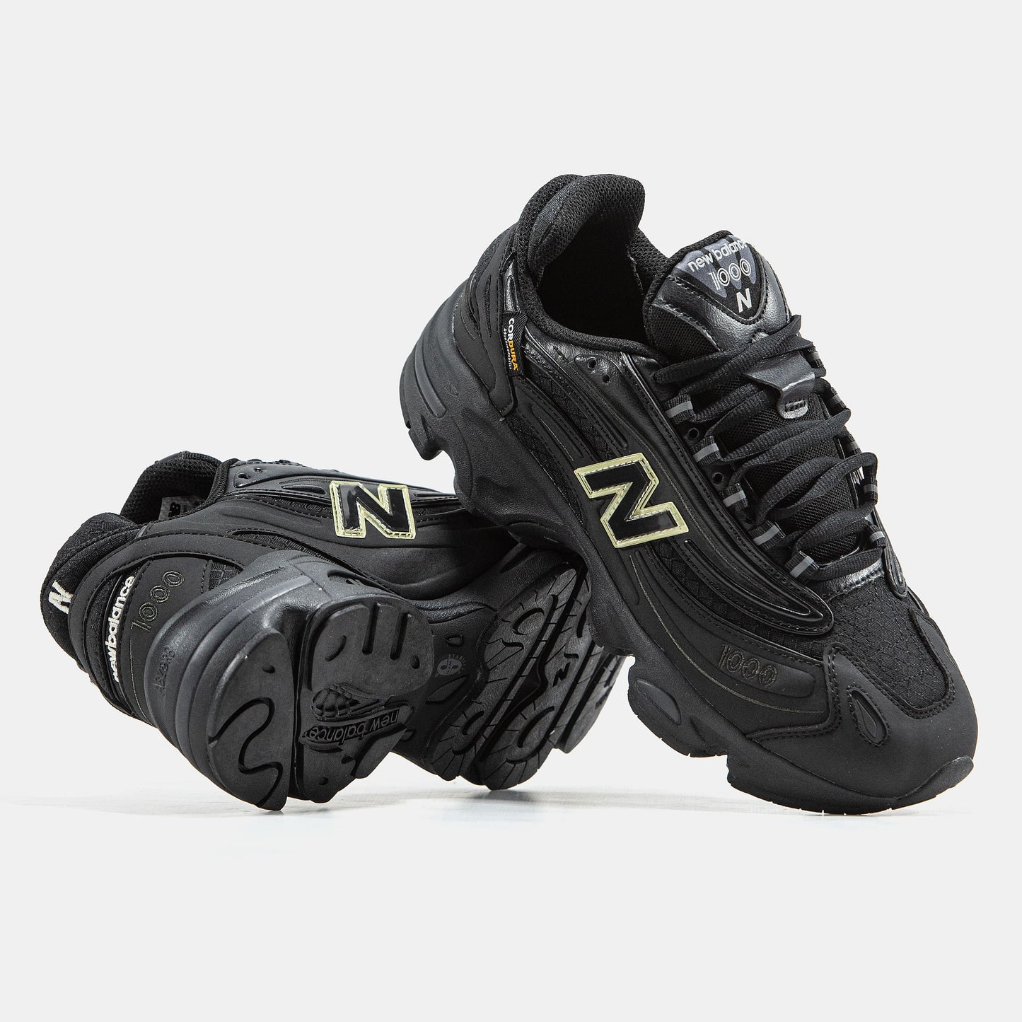 New Balance 1000 Cordura Black Yellow Logo