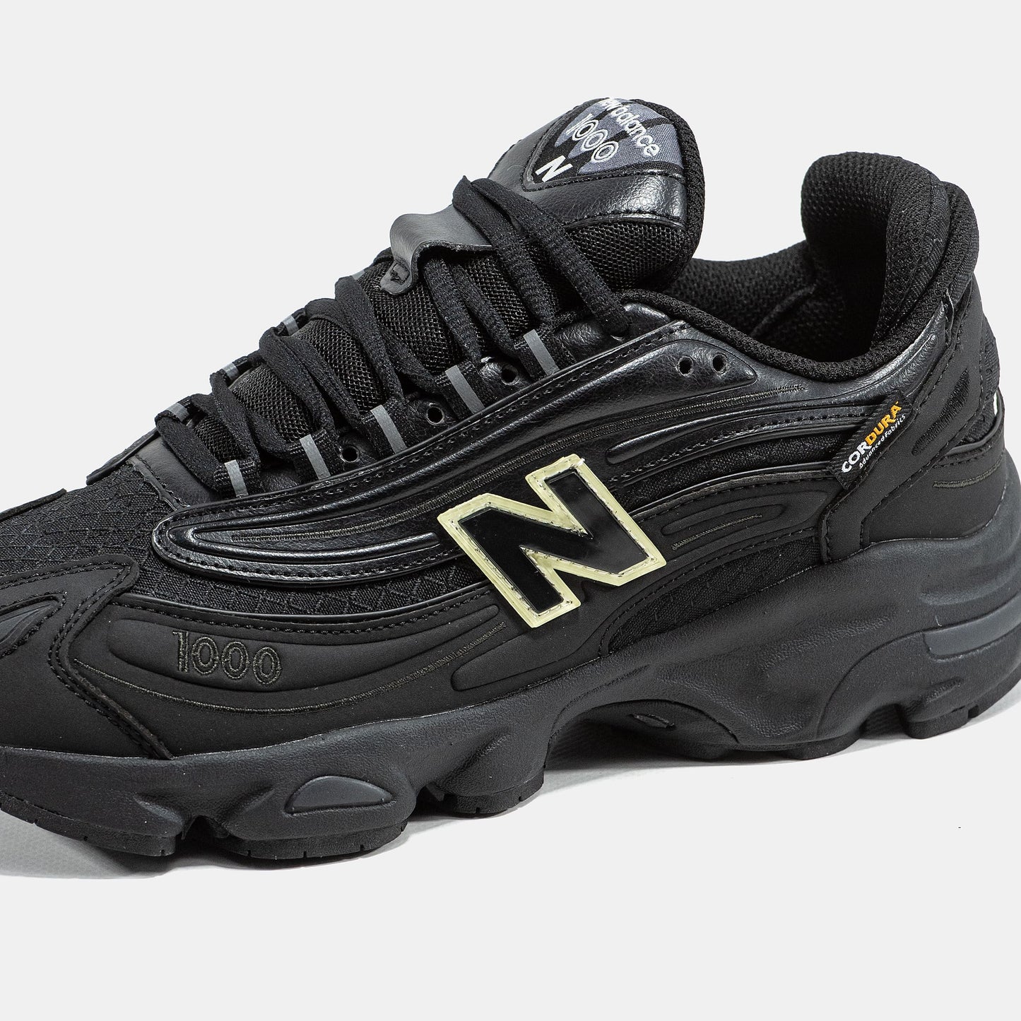 New Balance 1000 Cordura Black Yellow Logo