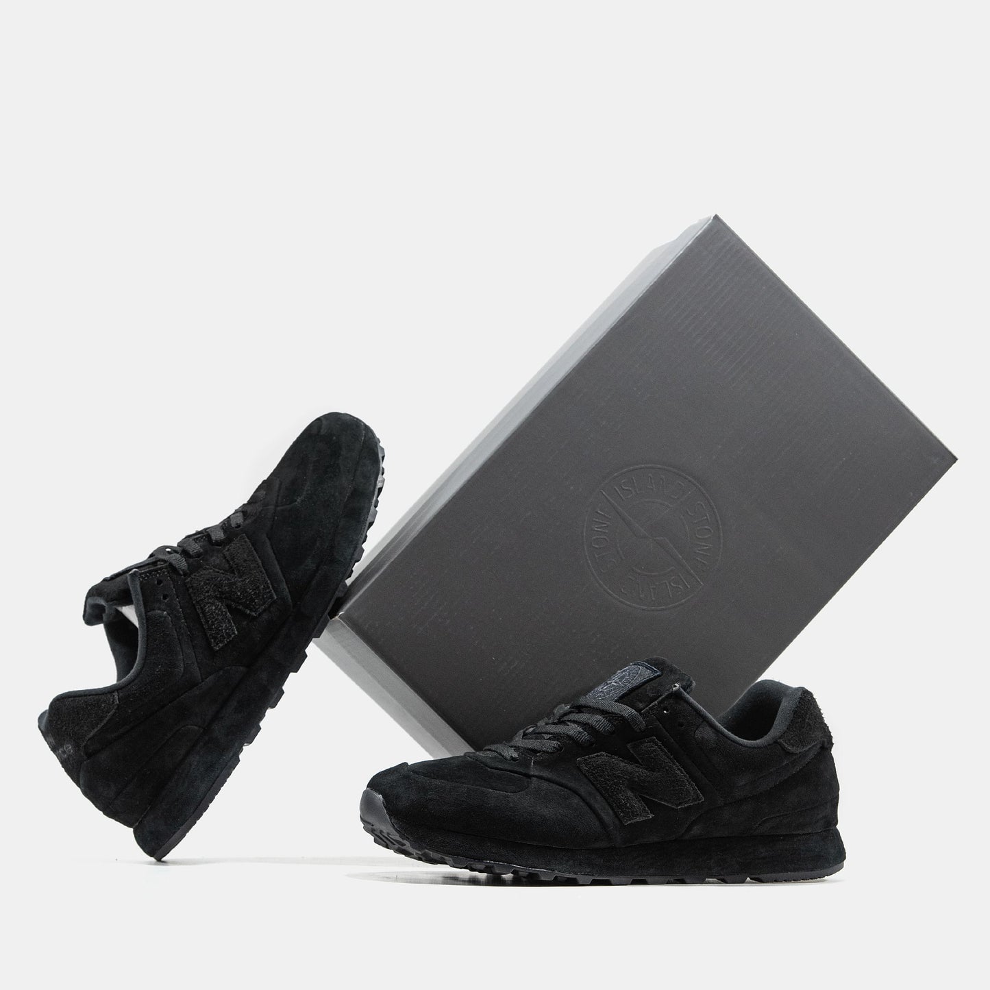 New Balance 574 x Stone Island Black 2.0