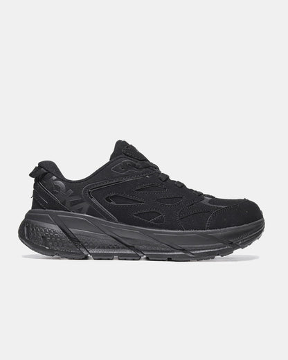 Hoka One One Clifton L Suede Triple Black