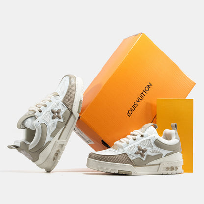 Louis Vuitton Skate Sneaker Beige White