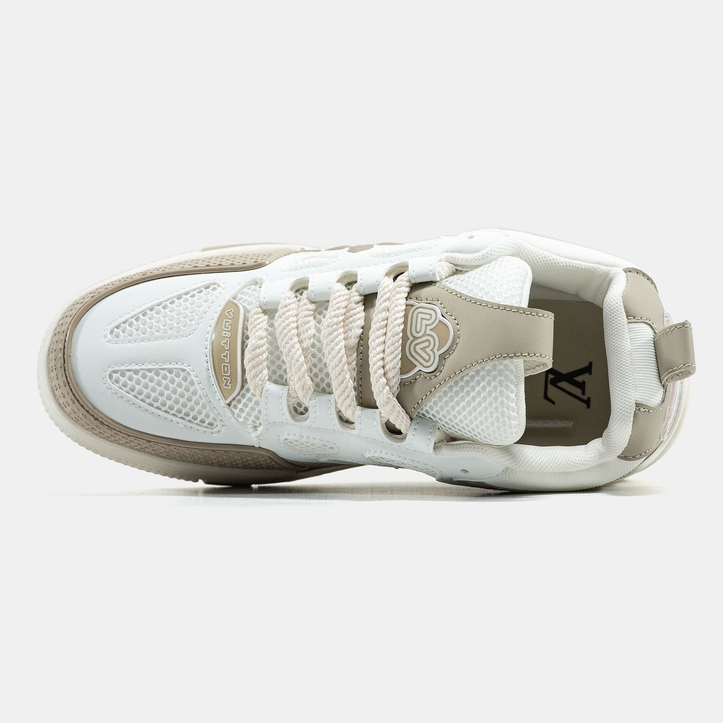 Louis Vuitton Skate Sneaker Beige White