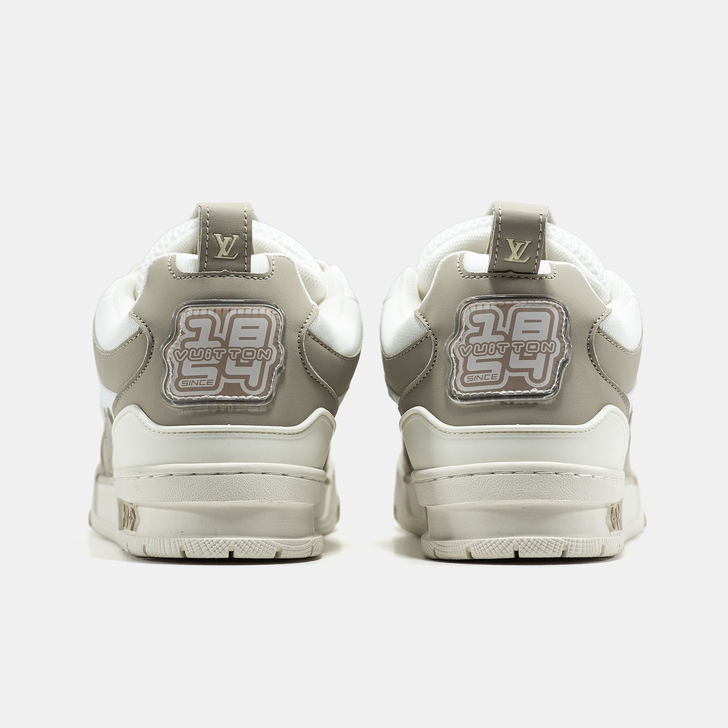 Louis Vuitton Skate Sneaker Beige White