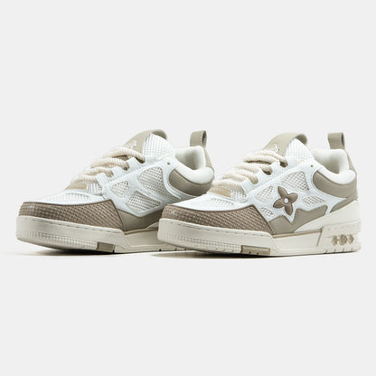 Louis Vuitton Skate Sneaker Beige White