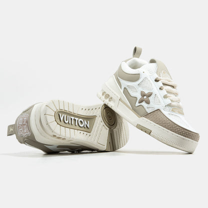 Louis Vuitton Skate Sneaker Beige White