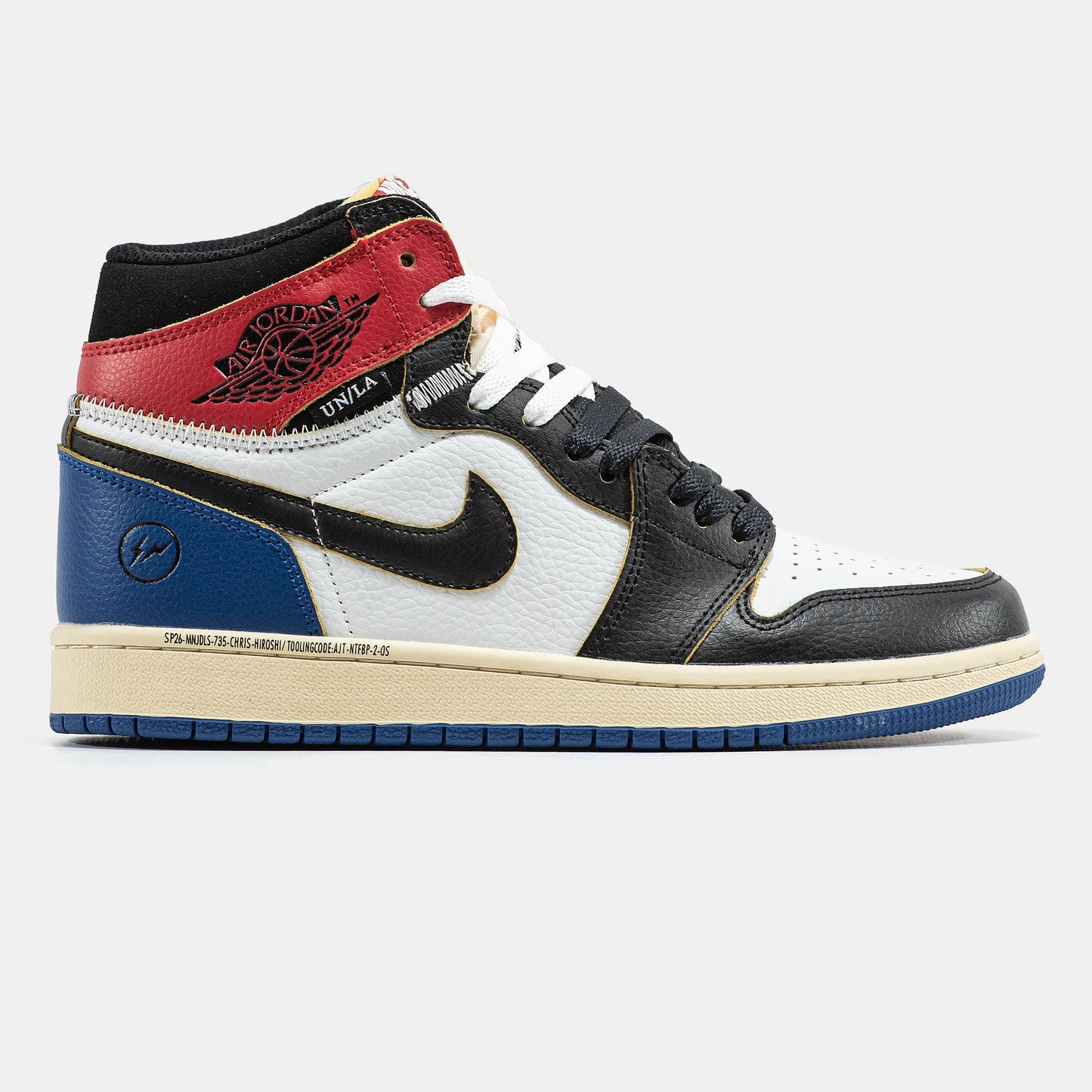 Nike Air Jordan 1 High x Union L.A Black White Red