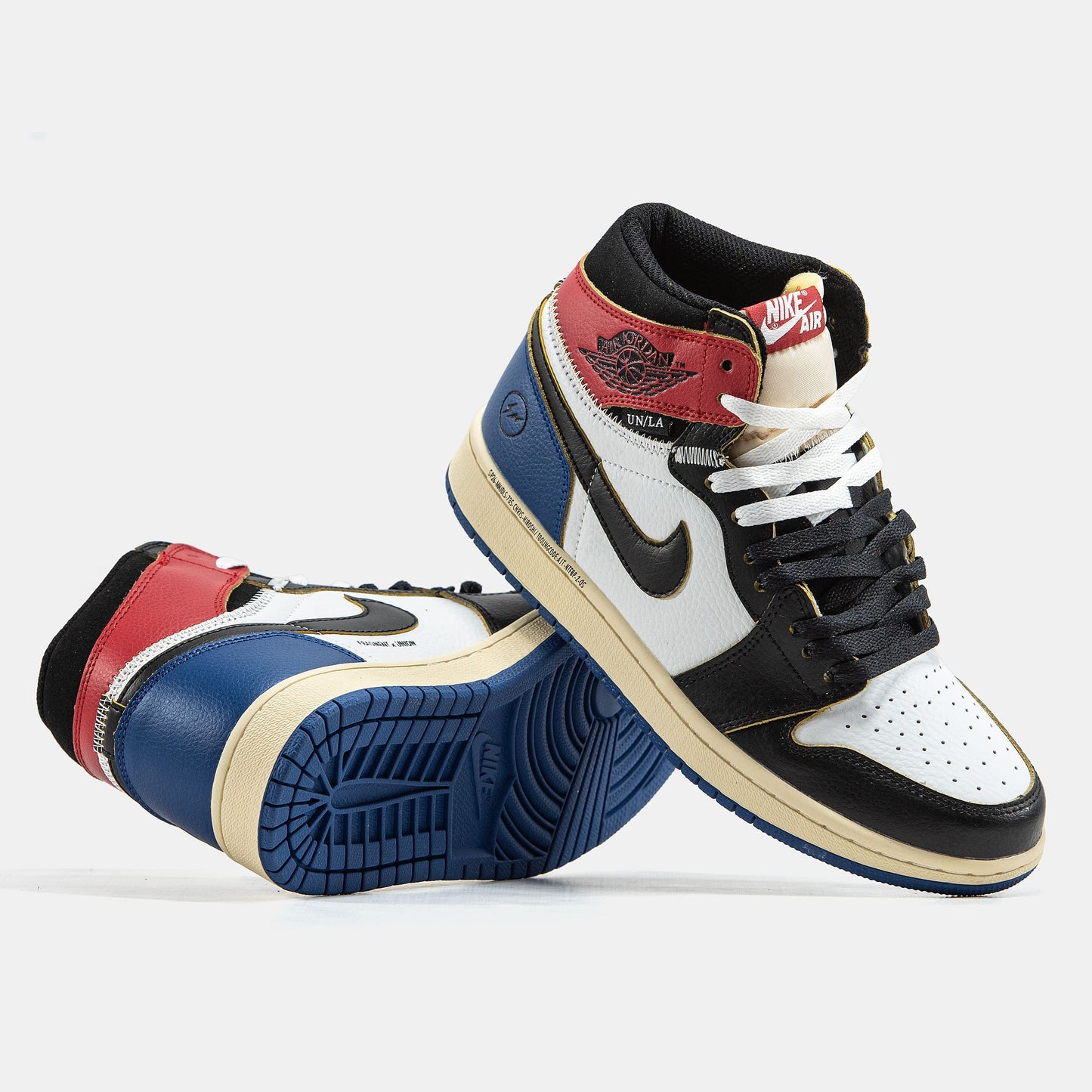 Nike Air Jordan 1 High x Union L.A Black White Red