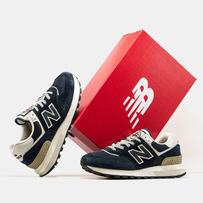 New Balance 574 x Stone Island Black White
