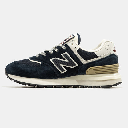 New Balance 574 x Stone Island Black White