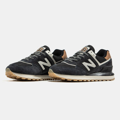 New Balance 574 x Stone Island Black Brown