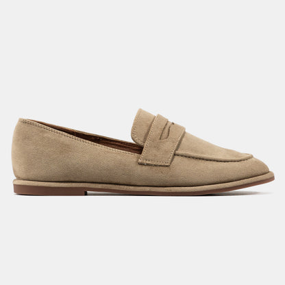No Brand Loafers Sand Suede 2985