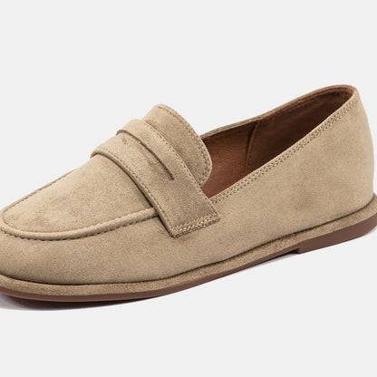 No Brand Loafers Sand Suede 2985